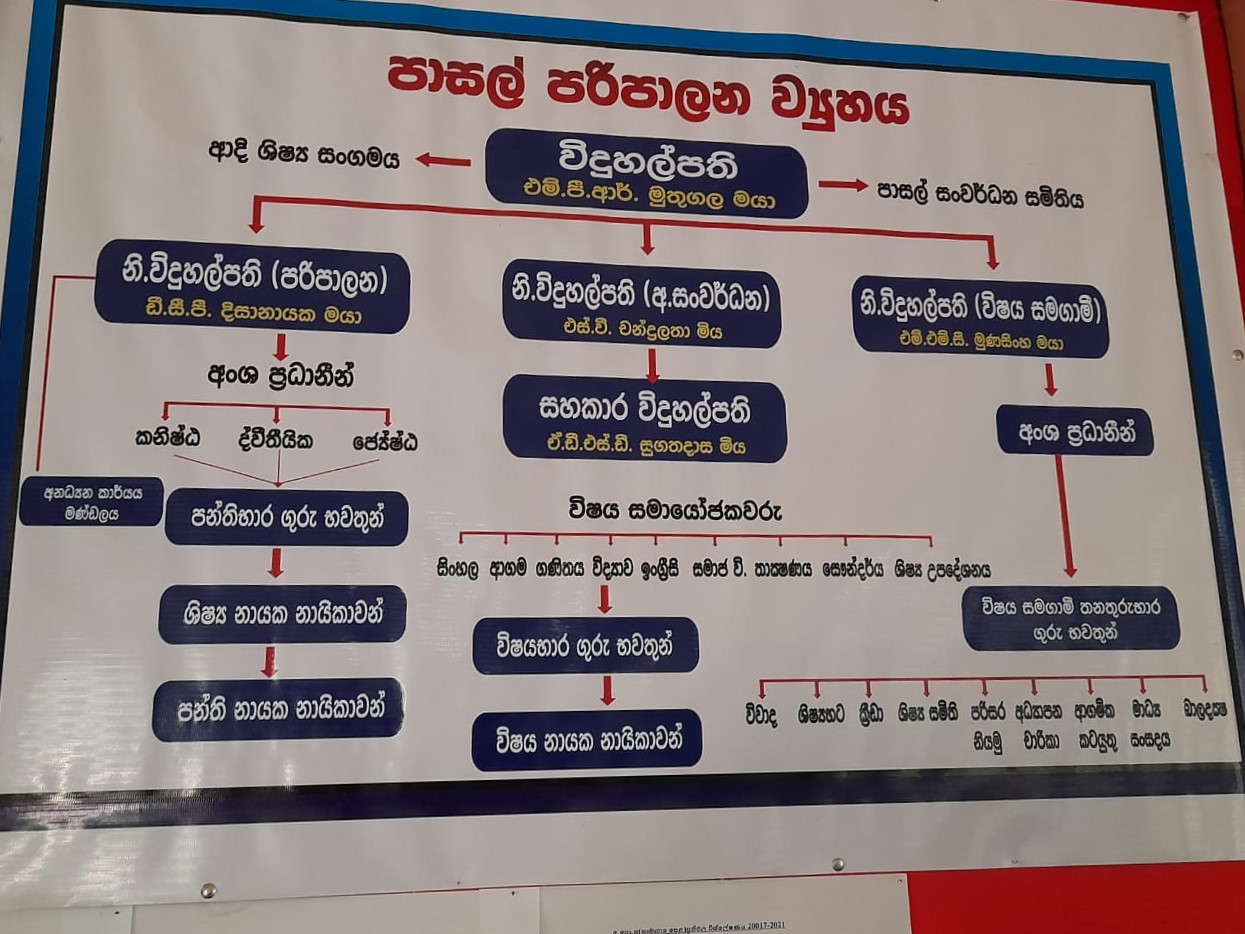 පරිපාලන ව්‍යුහය  (Sample)